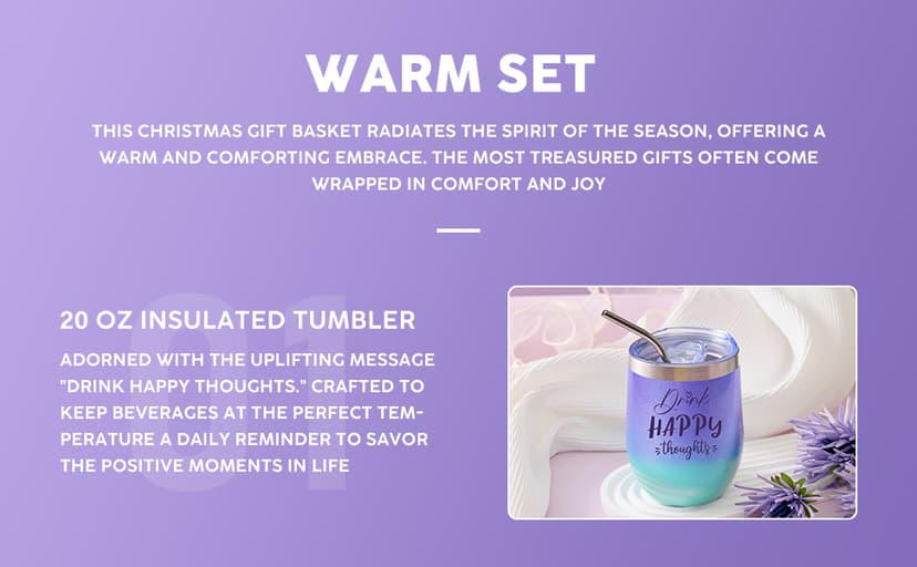 Birthday Gifts for Women, Self Care Get Well Soon Gifts, Lavender Relaxing Spa Gift Basket Care Package w Blanket, Valentines Mothers Day Christmas Gifts for Mom Grandma Wife Girlfriend Friends Sister