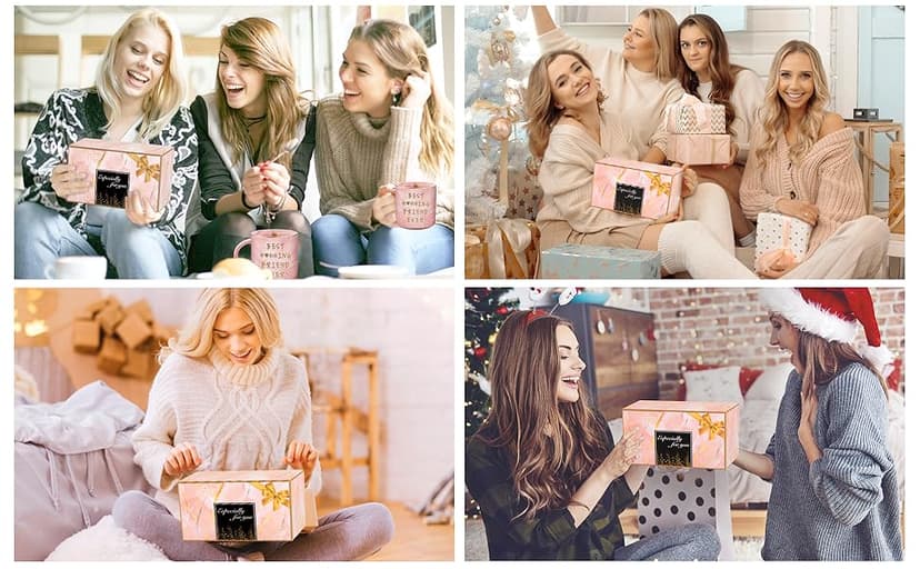 Birthday Gifts for Women Best Friends Friendship Gifts for Women Funny Gifts for Female BFF Female Bestfriend Bestie Scent Candles Coffee Mug Gifts for Friends Her Sister