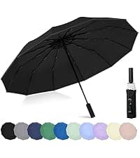 8.6 oz Lightweight, Small Portable for Sun & Rain, Fit Purse & Backpack, Travel essentials for Disney & European Trip BAODINI Mini Travel Umbrella with UV Sun Protection, Compact Pocket-Size B09Q2PQ7ZB
