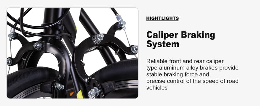 WEIZE Road Bike, 700C Wheel City Commuter Bicycle, 14 Speed Drop Bar, Racing Adult Bike with Caliper Brakes, High-Carbon Steel Hybrid Bikes, Urban Adult Bicycle for Men and Women