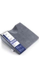 ComfySure Seat Cushion Extra Large - Firm Memory Foam Chair Pad for Recliner, Wheelchair, Office Chair, Stadium, Bleacher, Car, Floor, Patio Furniture, Bariatric Overweight Users 19”x17”x3”