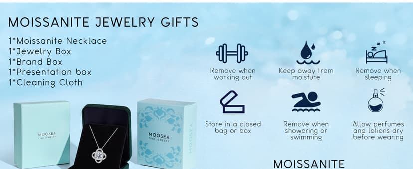 MOOSEA Love Knot Moissanite Necklace for Women, 1-3 ct D Color VVS1 Clarity Moissanite Pendant Necklace 925 Sterling Silver, Anniversary Birthday Gifts for Women Wife Mom Girlfriend Jewelry Gifts