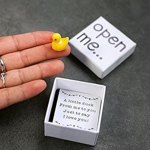I Love You Gift, Duck Gift, Matchbox Gift, Gift For Boyfriend, Gift For Girlfriend, Valentine's Day Gift
