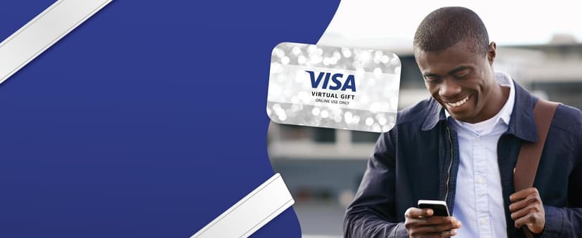 $100 (plus $5.95 Purchase Fee) - For Online Use Only Visa Virtual eGift Card B0DG8FDNBK