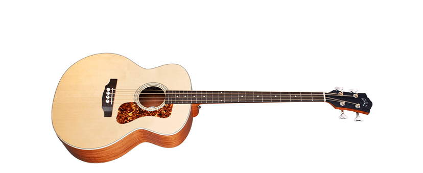 GUILD Guitars P-240 12-Fret Parlor Memoir Acoustic Guitar, Natural, Solid Top, Westerly Collection