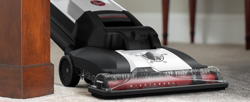 Hoover Complete Performance Corded Vacuum Cleaner, Bagged Vacuum Cleaner, Traps 99% of Dust Matter, Wide Cleaning Path, Includes Pet Upholstery Tool, Powerful Vacuum Cleaners for Home Use