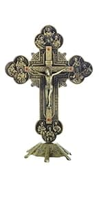 KOMI Pink Enamel Baby Wall Cross Christening Gifts Praying Girl Cross Christening and Dedication Baptismal Gifts from Godparents