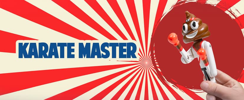 Farting Poop Pen with Punching Arms - Makes Funny Fart & Action Sound With Every Punch, Perfect Novelty Gift For Kids, Teens & Boys, Silly Gag Gift & Interactive Pen Toy With Big Laughs (Boxer)