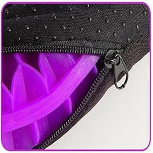 KYSMOTIC Gel Seat Cushion for Long Sitting (Large & Thick), Soft & Breathable, Gel Cushion for Wheelchair, Gel Chair Cushion for Hip Pain, Gel Seat Cushion for Office Chair (Black Cover)