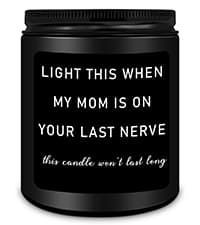 Homsolver Mother in Law Gifts, Mothers Day Birthday Gifts for Mother-in-Law, Anniversary Retirement Gift for Mom from Daughter Son in Law, Funny Lavender Candle Gift for Mom in Law B0DHLFTZ65