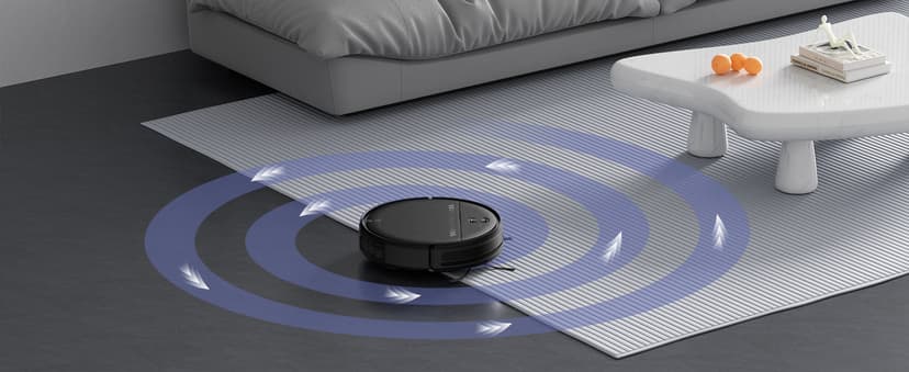 Robot Vacuum and Mop Combo, 2-in-1 Robot Vacuum Cleaner, Perfect for Pet Hair, Hard Floor and Carpet, Anti-Bump, Anti-Fall, App, Voice and Remote Control