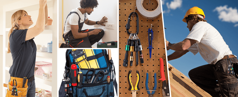 Bit Holder Stocking Stuffers for Men Gifts for Christmas Gifts for Men Who Have Everything Tools for Men Magnetic Drill Bit Holder Keychain Cool Gadgets White Elephant Gifts for Adults Dad Husband Him