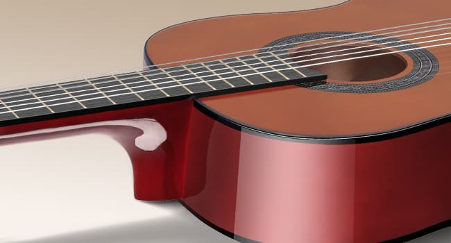 Moukey 36" Acoustic Guitar for Beginners Kids Youth 3/4 Size Dreadnought Travel Guitarra Acustica Kit with Chord Poster, Gig Bag, Tuner, Picks, Nylon Strings, Capo, Strap - Brown