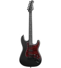 Tostar Electric Guitar: P90 Pickups, TOM Bridge & Smoked Matte Finish, 3-Way Switch, 39" Solid Body Electric Guitar for Intermediate Players, Guitarra Eléctrica Kit, Musical Birthday Gifts, Black