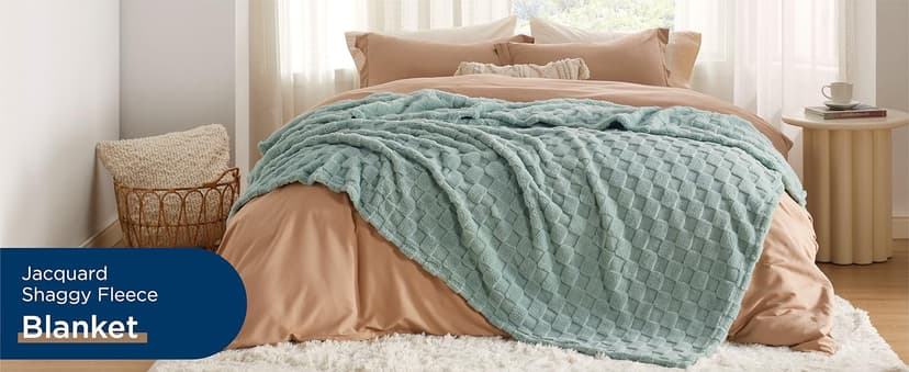 Bedsure Sage Green Throw Blanket for Couch - Checkered Fleece Blankets Gifts for Women Men Girls, Cute Soft Cozy Throw for Bedroom Home Decor Gifts, 50x60 Inches