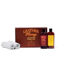 Leather Honey Complete Leather Care Kit: Cleaner, Conditioner, 2 Cloths. Non-Toxic Leather Care Made in The USA Since 1968. Restore Couches, Car Seats & Interior, Jackets, Shoes & Bags. for Any Color