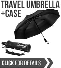 REPEL Windproof Travel Umbrella - Compact & Withstands Winds up to 85MPH , Strongest Premium Auto Folding Umbrella for Rain and Sun - Durable, Light & Portable for Women & Men , Fits Backpack & Cars
