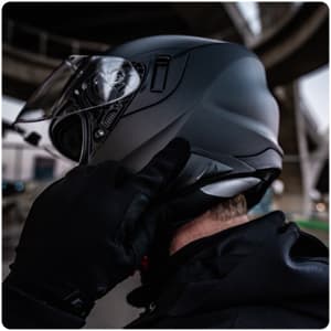 ScorpionEXO T520 Full Face Touring Motorcycle Helmet with Bluetooth Ready Speaker Pockets DOT ECE Approved Solid (Matte Black - X-Large)