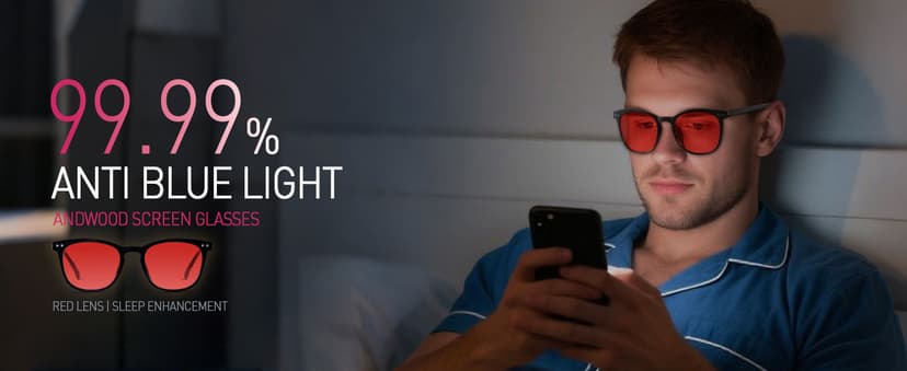 ANDWOOD Blue Light Blocking Glasses Women Men Computer Small Face Clear Bluelight Blocker Eyeglasses Frame