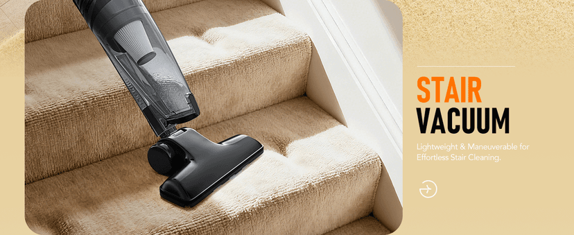 Avvnee Corded Stick Vacuum Cleaner – 15000Pa Strong Suction 600W Motor, Ultra-Light 3 lbs Design for Pet Hair, Hard Floors & Low-Pile Rugs | Includes Crevice Tool, 1L Dust Cup, 16.7ft Cord (Black)