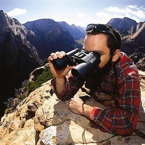 Bushnell PowerView 10x50mm Porro Prism Instafocus Binoculars – Realtree AP Camo, Ideal for Hunting, Birding, Hiking & Outdoor Adventures