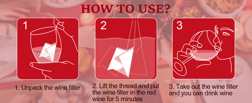 18 Pack Wine Filters, Wine Purifier To Remove Sulfite And Histamine, Wine Lover Accessories Valentine's Day Party Gifts for Men Women Him Mother Father