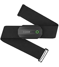 COOSPO Bluetooth Heart Rate Monitor Chest Strap H808S, ANT+ BLE HR Monitor Chest, HRM IP67 Waterproof, 300H Battery Life