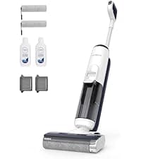 Tineco iFLOOR 5 Steam Wet Dry Vacuum All-in-one, Steam Mop Hardwood Floor Cleaner Great for Sticky Messes, 248℉ High-Temp Steam, Self-Cleaning with steam