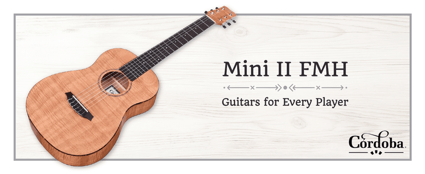 Cordoba Mini II FMH, Flamed Mahogany, Small Body, Nylon String Guitar