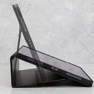 Casemade Real Leather Case Compatible with iPad Pro 11” 1st/2nd/3rd/4th Gen (2018/2020/2021/2022) - Full-Grain Leather Cover, Auto Sleep/Wake, Dual Stand Position (Tan)