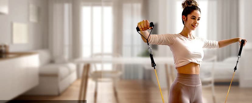 VEICK Resistance Bands, Exercise Bands, Workout Bands, Resistance Bands for Working Out with Handles for Men and Women, Exercising Bands for Fitness Weights Work Out at Home