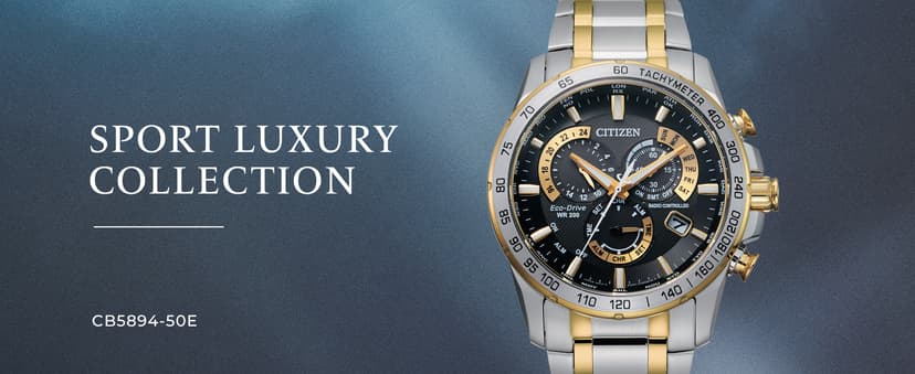 Citizen Men's Eco-Drive Sport Luxury PCAT Chronograph Watch