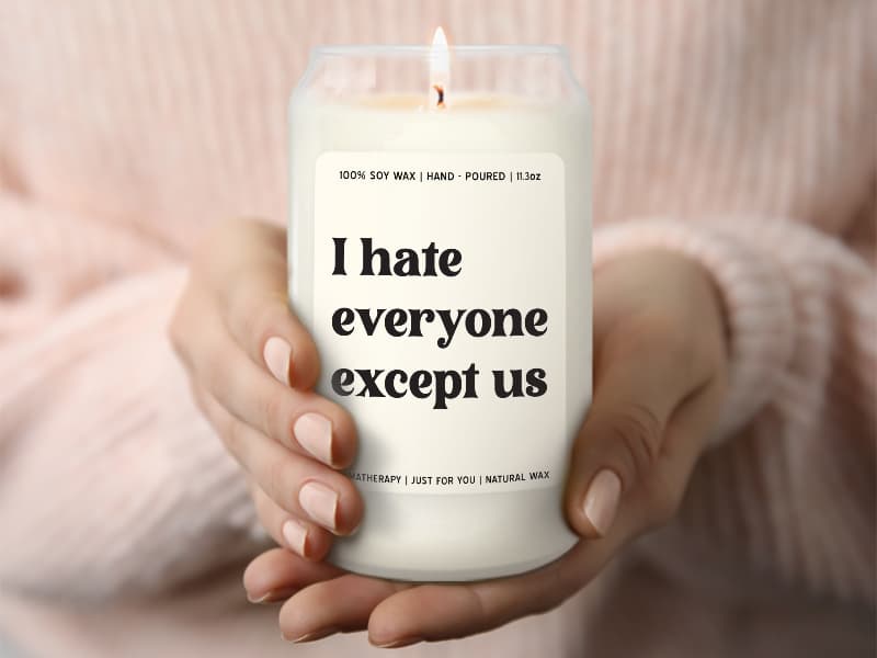 NewEleven Gifts for Women Friendship - Funny Gift for Friends Female - Unique Friendship Gifts for Women, Friend, Female, Bestie, BFF, Soul Sister, Work Bestie - Candle