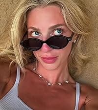 TIJN Magnus Blue Light Blocking Glasses for Women Men,Square Cat Eye Frame Bluelight Glasses for Gaming/Computer/Screen