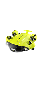 FIFISH QYSEA V6 Expert M200A Underwater Drone with Robotic Arm, AI Vision Lock Portable ROV with Q-Interface, Underwater Robot with Industrial Case, 6 Hours Working Time, 4K Camera, 660ft Dive