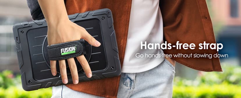 Fusion5 Built in USA 10.1” Windows 11 Professional Rugged Tablet PC - 12GB RAM, 512GB SSD, Intel 13th Gen, Full HD Windows Tablet Computer, HDMI, USB C - 2 Year Full Warranty with Accidental Damage