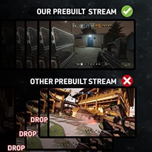 Skytech Gaming Nebula Gaming PC Desktop – AMD Ryzen 5 3600 3.6 GHz, NVIDIA GTX 1650, 500GB NVME SSD, 16GB DDR4 RAM 3200, 600W Gold PSU, 11AC Wi-Fi, Windows 11 Home 64-bit,Black