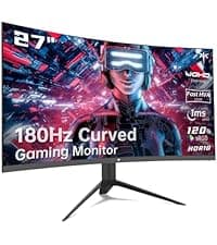 KTC 32 Inch 240Hz Curved Gaming Monitor, FHD 1080P 1500R HDR Gaming PC Monitor, FreeSync, Ultra-Fast 1ms Monitor for Gamer, 3500:1 Contrast, HDMI 2.0 x 2, DisplayPort 1.4 & USB 2.0, H32S17F