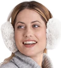 Tough Headwear Tough Headwear Warm Winter Ear Muffs For Men Women, Earmuffs Behind the Head, Fleece Ear Warmers, Ear Covers for Cold Weather