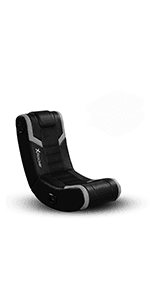 X Rocker Video Gaming Floor Rocker Chair, Built-in Audio, Foldable, for Gamers, Bedroom, or Game Room for Boys, Girls, Teens 5-17, Gifts for Gamers