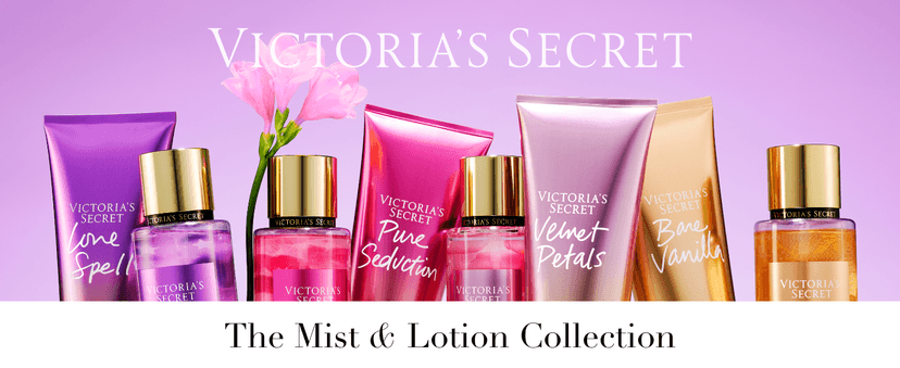 Victoria's Secret Fragrance Mist Collection 4 Piece Mini Gift Set, Assorted Scents