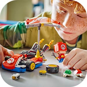 LEGO Super Mario: Mario Kart Standard Kit - Collectible Toy Building Set for Kids, Boys and Girls, Ages 7+ - Nintendo Mario Kart Toy for Fans - Gift Idea for Birthdays - 72032 B0DJ199XBY