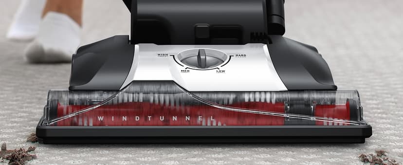 Hoover Complete Performance Corded Vacuum Cleaner, Bagged Vacuum Cleaner, Traps 99% of Dust Matter, Wide Cleaning Path, Includes Pet Upholstery Tool, Powerful Vacuum Cleaners for Home Use