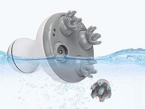 COMFIER Electric Cordless Hair Scalp Massager with Kneading 84 Massage Nodes, Handheld Portable Head Scratcher Massager for Hair Growth, Deep Clean and Stress Relax, Gifts for Men Dad