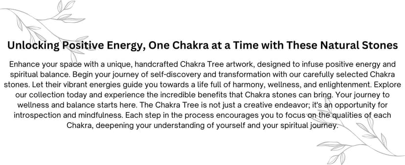 YATSKIA 7 Chakra Tree of Life, Crystals and Healing Stones, Birthday Gifts for Women - Crystal Tree for Positive Energy, Home Office Decor, Spiritual Gifts for Women