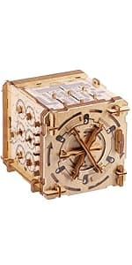 iDventure Cluebox - Davy Jones Locker - Escape Room Game - Puzzle Box - Gift Box - 3D Wooden Puzzle for Adults - Wooden Jigsaw - Brain Teaser - Birthday Gift Gadget for Men - Money Box