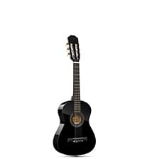 Moukey 36" Acoustic Guitar for Beginners Kids Youth 3/4 Size Dreadnought Travel Guitarra Acustica Kit with Chord Poster, Gig Bag, Tuner, Picks, Nylon Strings, Capo, Strap - Brown