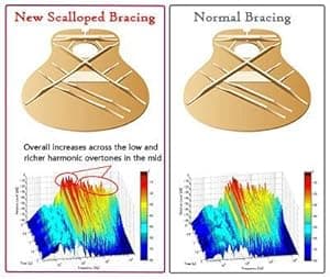 Yamaha FS800J Small Body Solid Top Acoustic Guitar, Natural, Concert