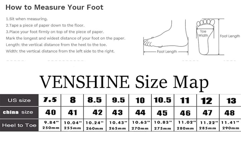 Venshine Mens Walking Shoes Leather Lightweight Breathable Casual Slip On Loafers