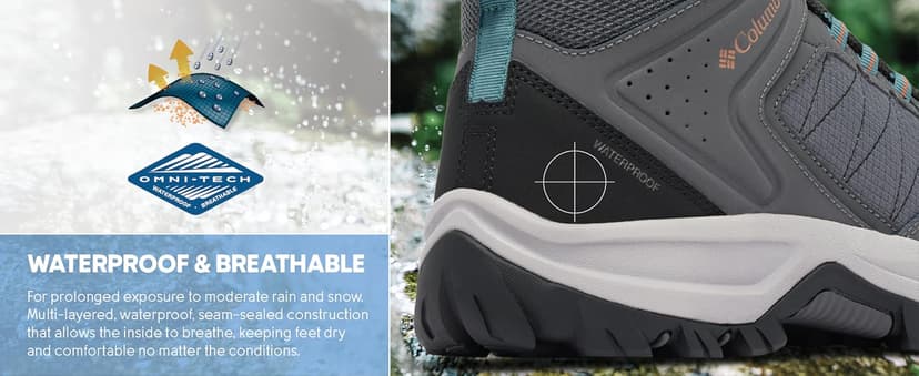 Columbia mens Transverse Hike Waterproof